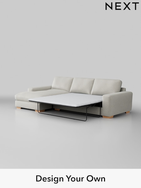 Plush Chenille/Oyster Houghton Deep Relaxed Sit (N47742) | £2,825