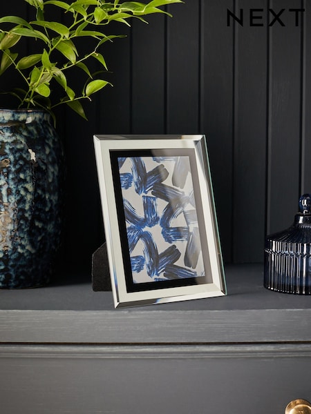 Black Smoke Glass Photo Frame (N48159) | £10 - £14