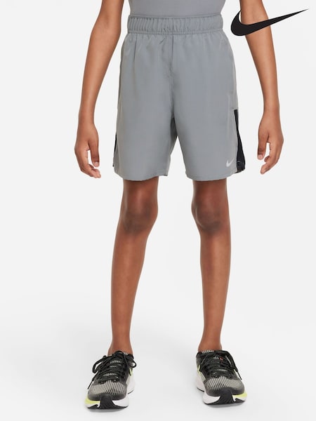 Nike Smoke Grey Dri-FIT Challenger Training Shorts (N48337) | £25