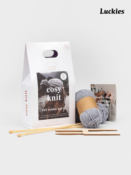 Luckies Calm Club DIY Bobble Hat Craft Kit (N48718) | £25