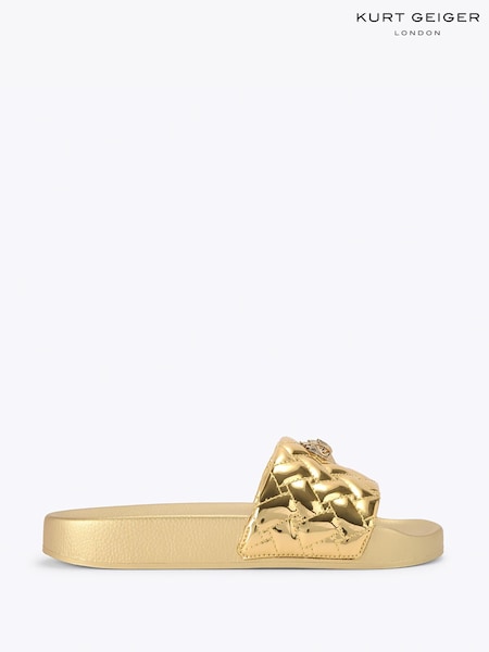 Gold - Kurt Geiger London Meena Eagle Sandals