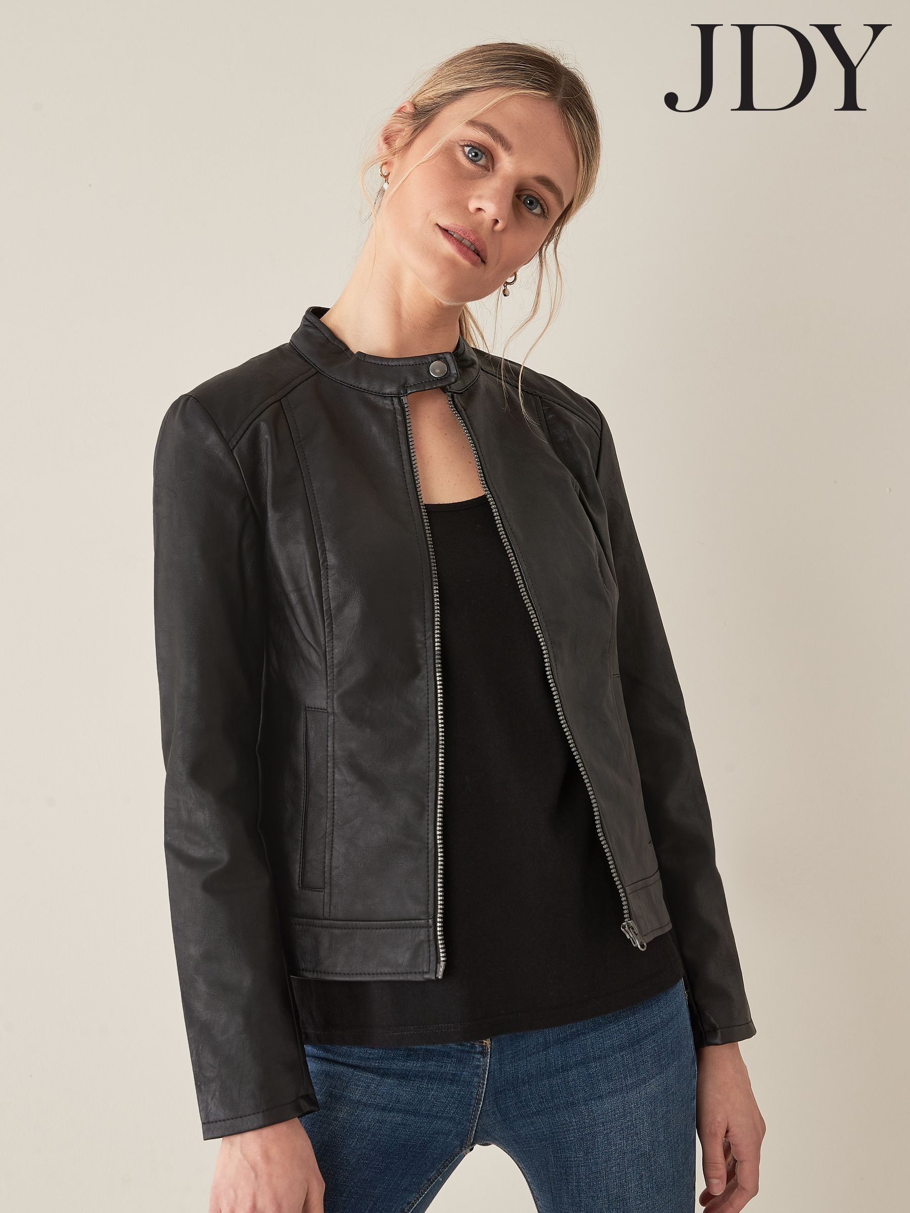 Women's Faux Leather Jackets | Next UK