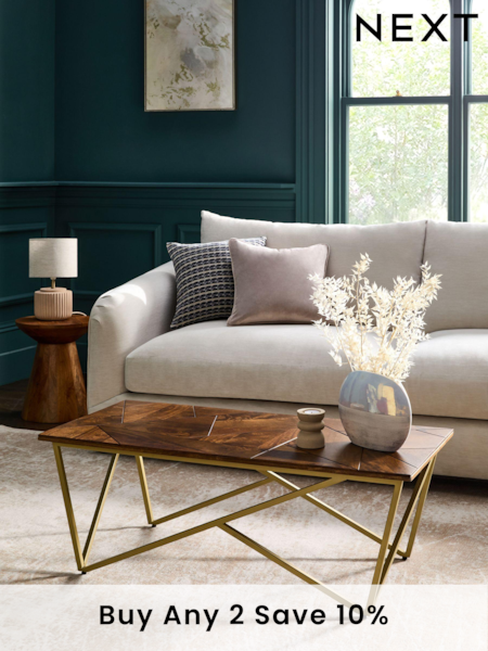 Dark Zaria Mango Wood Coffee Table (N50815) | £299