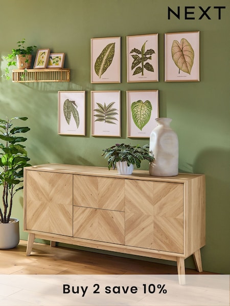 Light Natural Hayford Oak Effect Large Sideboard (N50826) | £475