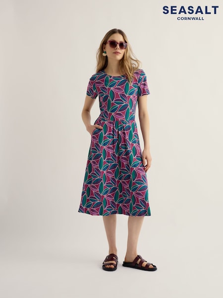 sea salt ladies dresses Sea Silk Women's Beach Travel Dress S / Rose Pink