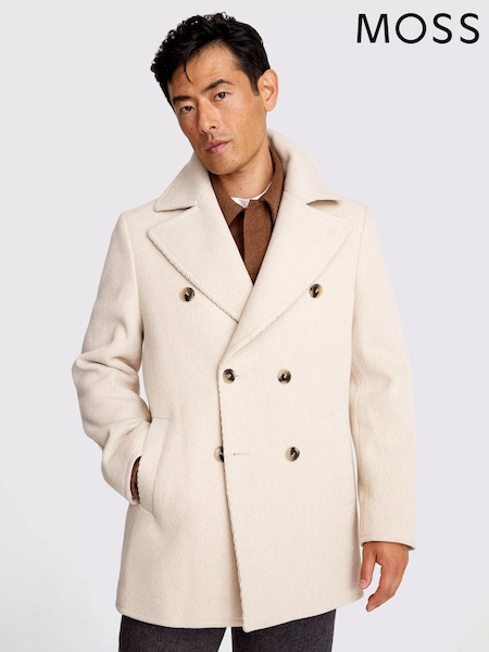 MOSS Natural Peacoat Coat Jacket (N51694) | £199