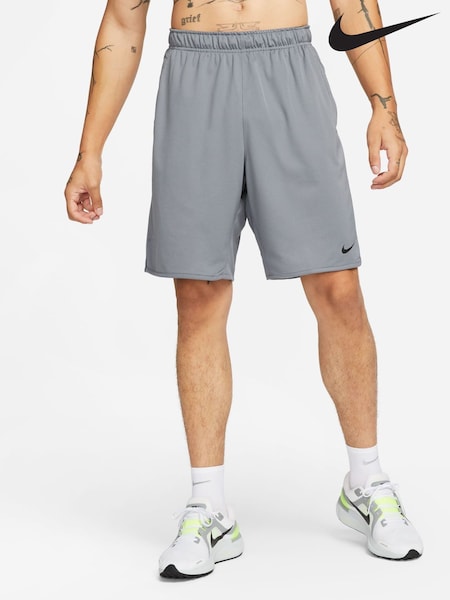 Nike Grey Totality Dri-FIT 9 inch Unlined Training Shorts (N53358) | £33