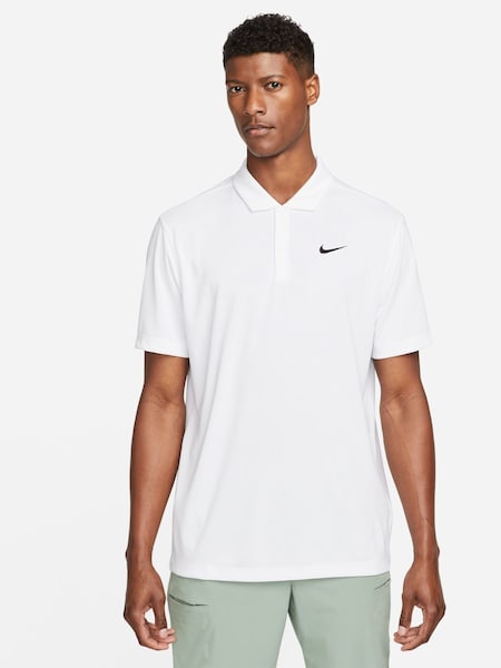 Nike White Court Dri-FIT Tennis Polo Shirt (N53371) | £40