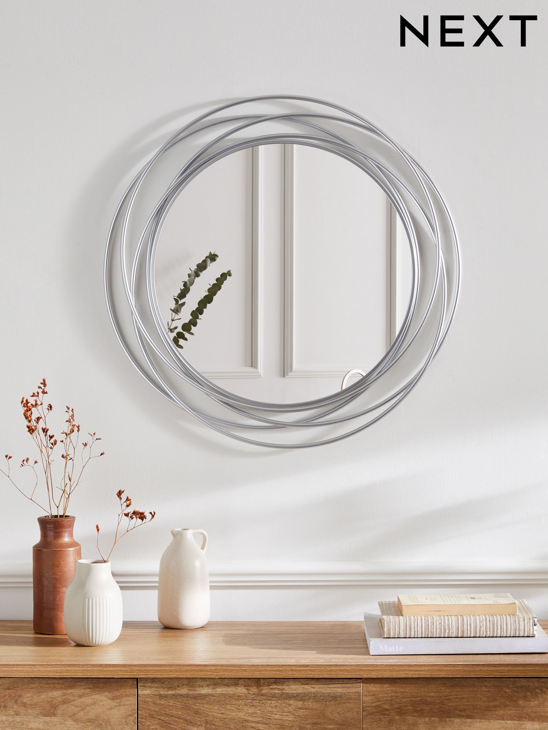 Silver Mirrors | Large Silver Mirrors | Next UK