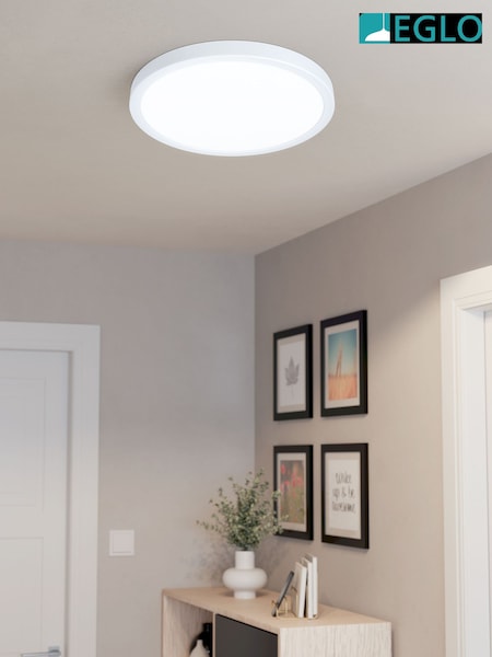 Eglo White Fueva 5 LED Circular Surface Mounted Light (N54004) | £44