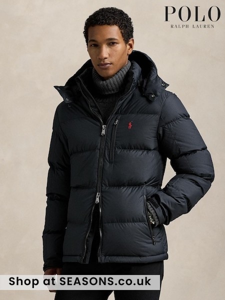 Black - Regular Polo Ralph Lauren Gorham Down Jacket