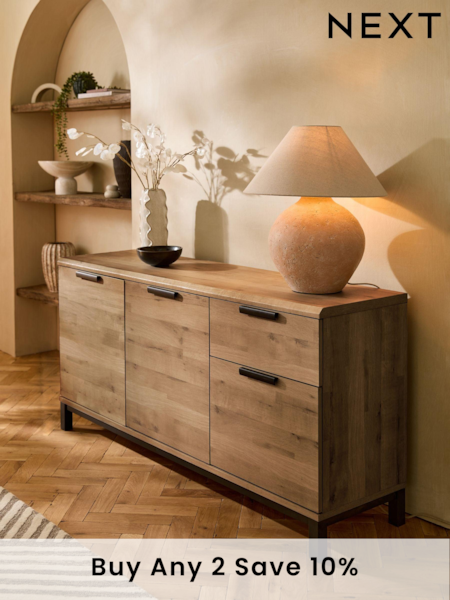 Dark Bronx Oak Effect Sideboard (N55038) | £450