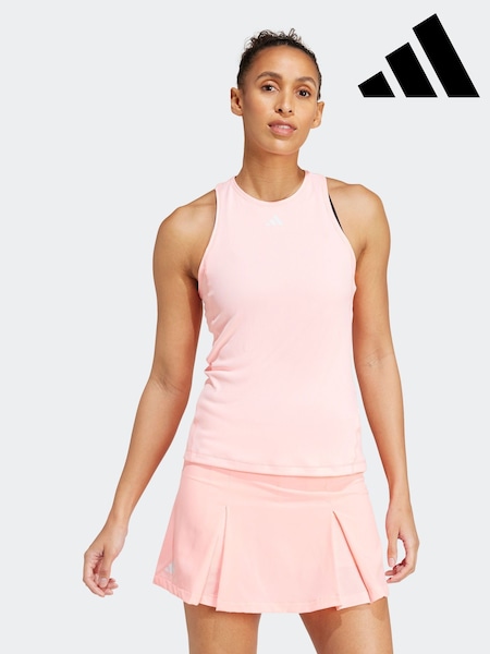 adidas Pink Club Tennis Tank Top (N55234) | £30
