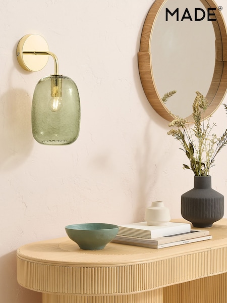 MADE.COM Green Lykke Wall Light (N55344) | £69