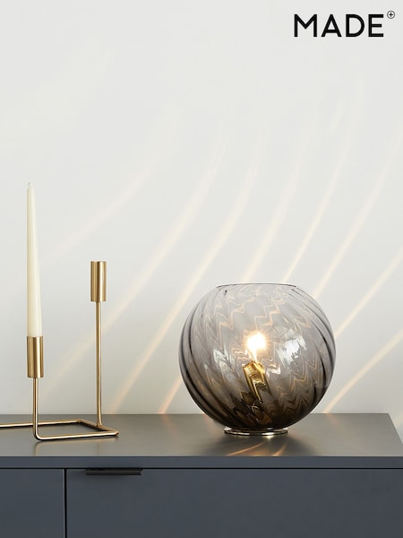 MADE.COM Grey Ilaria Table Lamp (N55357) | £79