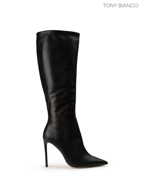 Black - Tony Bianco Apollo Calf Boot