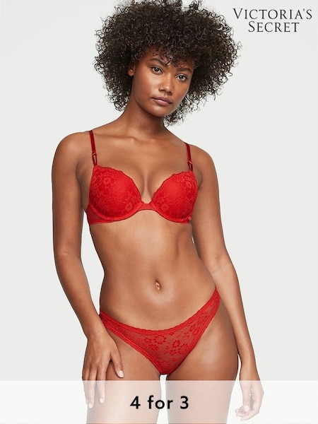 Victoria's Secret Lipstick Red Bikini Knickers (N55722) | £9