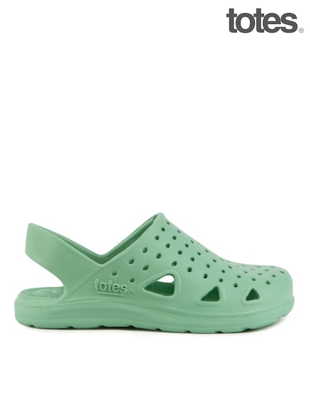 Totes Green SolBounce Toddler Clogs (N55884) | £12 - £14