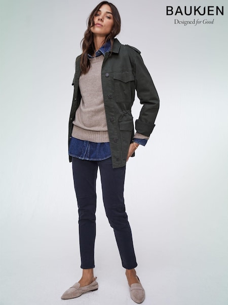 Baukjen Blue Oralie Cargo Trousers (N56778) | £99