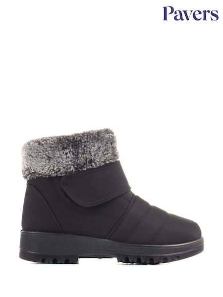 Pavers Weather Black Boots (N56834) | £35