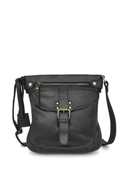 Celtic & Co. Leather Cross-body Black Bag (N57996) | £99