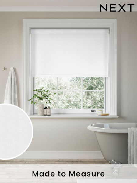 Cream Sadler Made to Measure Blackout Roller Blind (N58827) | £52