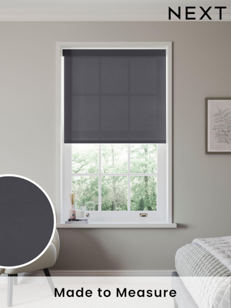 Slate Grey Butler Made to Measure Roller Blind (N58926) | £20