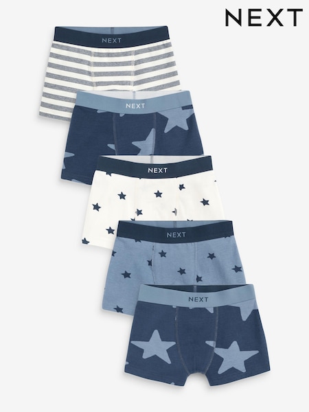 Blue Stars and Stripes Trunks 5 Pack (1.5-16yrs) (N59107) | £14 - £17