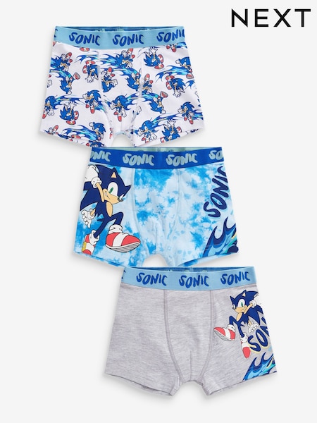Blue License Trunks 3 Pack (1.5-14yrs) (N59130) | £13 - £16