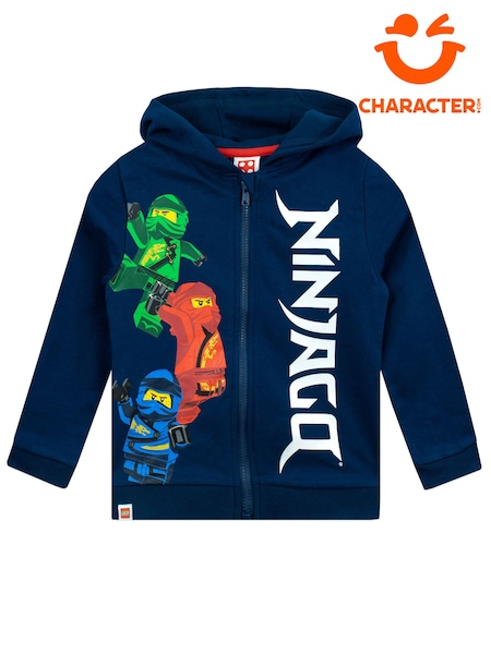 Character Blue 100% Cotton Lego Ninjago Hoodie (N59851) | £25