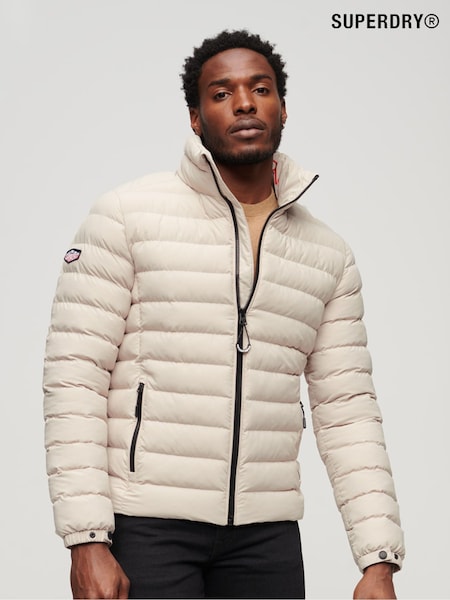 Superdry Nude Fuji Printed Padded Jacket (N60650) | £100
