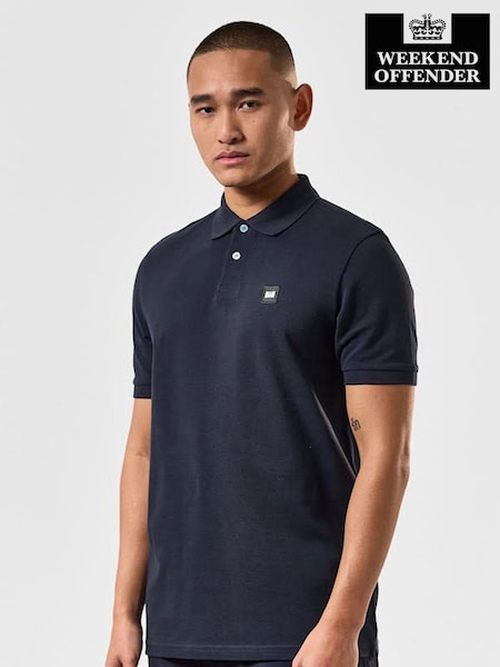 Weekend Offender Caneiros Logo Polo Shirt (N60761) | £40