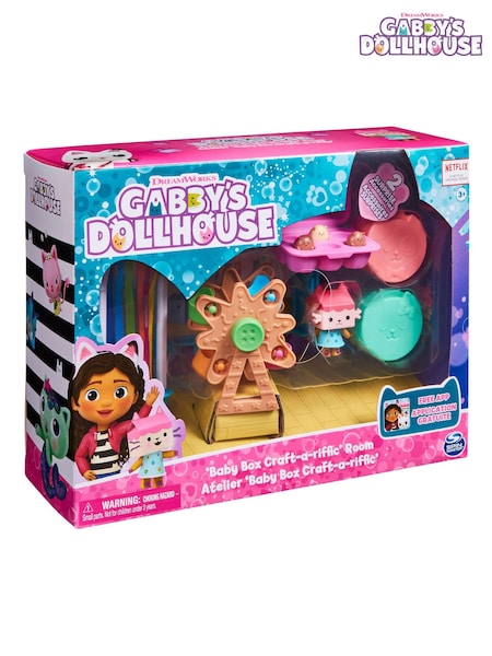 Gabbys Dollhouse Deluxe Room, Craft Room Playset (N60923) | £20