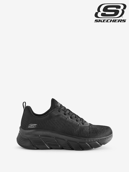 Skechers Black Womens Bobs B Flex Hi Flying Trainers (N61521) | £59