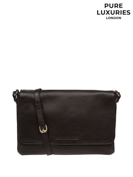 Pure Luxuries London Ruby Nappa Leather Cross-Body Bag (N63651) | £39
