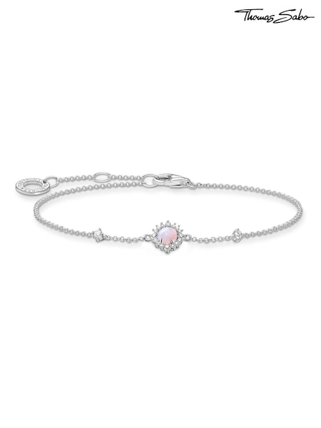 Thomas Sabo Silver Romantic Zirconia Bracelet (N64769) | £90