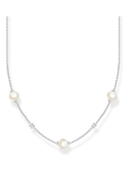 Thomas Sabo White Modern Chic Pearl Necklace (N64837) | £90