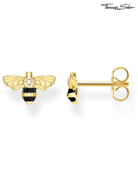 Thomas Sabo Gold Sun Bee Studs (N64866) | £70
