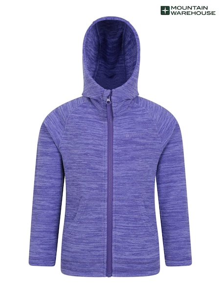 Mountain Warehouse Purple Snowdonia II Kids Hoodie (N65197) | £24
