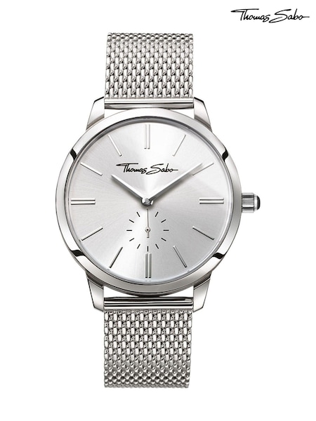Thomas Sabo Silver Glam & Soul Mesh Watch (N65766) | £180