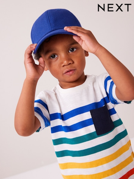 Cobalt Blue Canvas 100% Cotton Cap 1-16 years (3mths-16yrs) (N66037) | £6 - £10