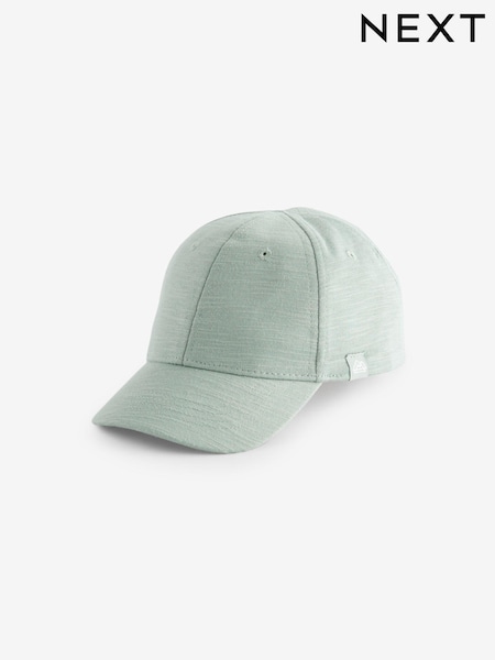 Sage Green Jersey Baseball 100% Cotton Cap (3mths-16yrs) (N66043) | £6 - £8
