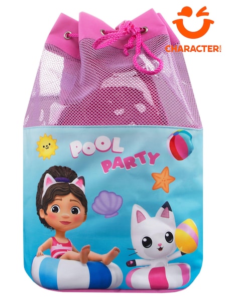Character Pink Gabbys Dollhouse Swim Bag (N66366) | £18