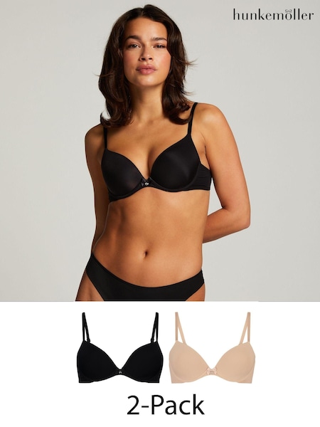 Hunkemöller Padded Underwired Bras 2 Pack (N67054) | £34