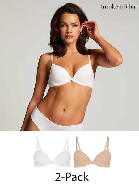 Hunkemöller Padded Underwired Bra 2 Pack (N67055) | £34