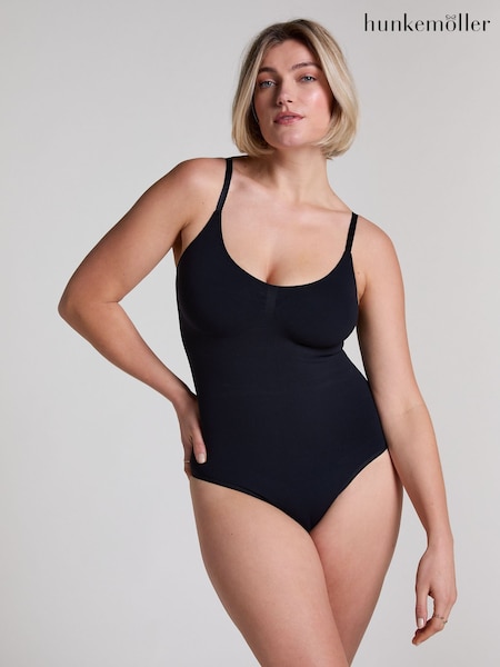 Hunkemöller Seamless Enhancing High Leg Thong Shapewear Bodysuit (N67072) | £37