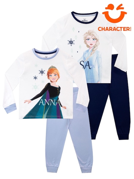 Character Blue Frozen Pyjamas 2 PK (N68906) | £28