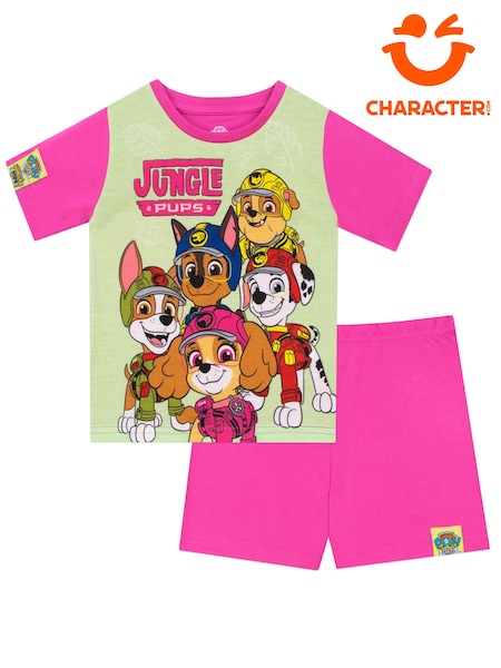 Character Pink Paw Patrol Jungle Pups Shorts Pyjamas (N68907) | £15