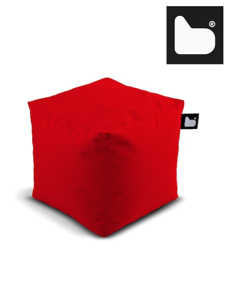 Extreme Lounging Red B Box Outdoor Garden Cube Bean Bag (N69189) | £40