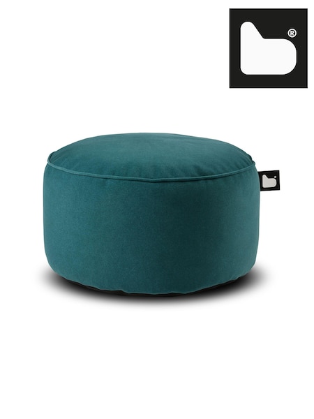 Extreme Lounging Teal B Pouffe Brushed Faux Suede Indoor Bean Bag (N69217) | £80